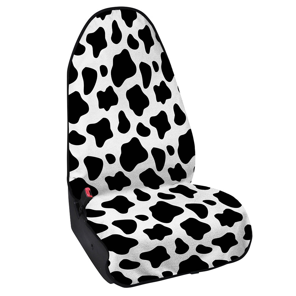 Black And White Cow Print Waterproof Car Seat Cover