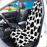 Black And White Cow Print Waterproof Car Seat Cover