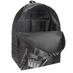 Black And White Crazy Donkey Print Backpack