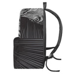 Black And White Crazy Donkey Print Backpack