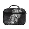Black And White Crazy Donkey Print Briefcase Bible Bag