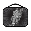 Black And White Crazy Donkey Print Classic Bible Case