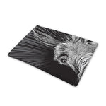 Black And White Crazy Donkey Print Pet Cooling Mat Cover