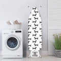 Black And White Dachshund Pattern Print Ironing Board Cover