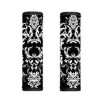 Black And White Damask Pattern Print Handle Covers