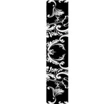 Black And White Damask Pattern Print Table Runner