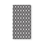 Black And White Dartboard Pattern Print Baby Crib Sheet