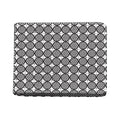Black And White Dartboard Pattern Print Bifold Wallet