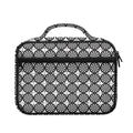 Black And White Dartboard Pattern Print Briefcase Bible Bag