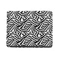 Black And White Dazzle Pattern Print Bifold Wallet