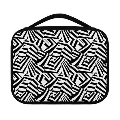 Black And White Dazzle Pattern Print Classic Bible Case