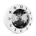 Black And White Demon Wicca Print Alarm Clock