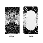Black And White Demon Wicca Print Changing Pad Cover