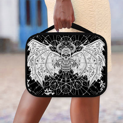 Black And White Demon Wicca Print Classic Bible Case