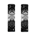 Black And White Demon Wicca Print Handle Covers