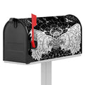 Black And White Demon Wicca Print Mailbox Cover