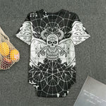 Black And White Demon Wicca Print Men's Bodysuit