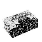 Black And White Demon Wicca Print Rectangle Tissue Box Cover