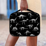 Black And White Dinosaur Fossil Print Classic Bible Case