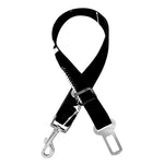 Black And White Dinosaur Fossil Print Dog Seat Belt