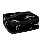 Black And White Dinosaur Fossil Print Small Lunch Bag