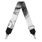 Black And White Drawing Beagle Print Bag Strap