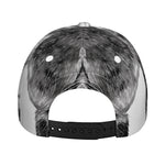 Black And White Drawing Beagle Print Baseball Cap