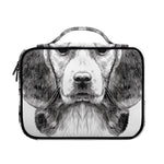 Black And White Drawing Beagle Print Briefcase Bible Bag