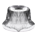 Black And White Drawing Beagle Print Bucket Hat