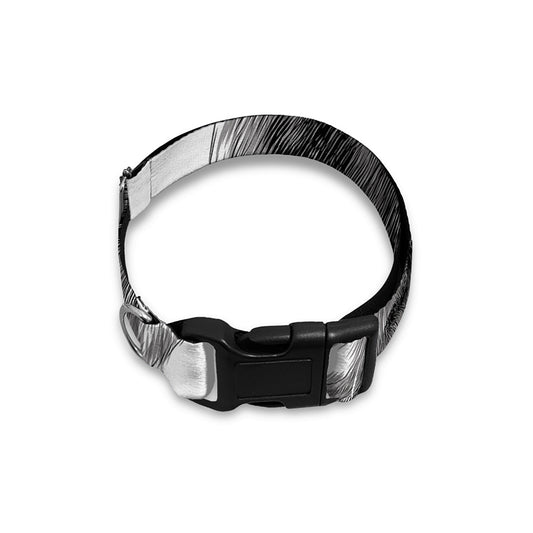 Black And White Drawing Beagle Print Dog Collar