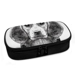 Black And White Drawing Beagle Print Insulin Cooler Travel Case