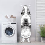 Black And White Drawing Beagle Print Ironing Board Cover