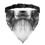 Black And White Drawing Beagle Print Over The Collar Dog Bandana