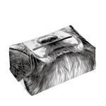Black And White Drawing Beagle Print Rectangle Tissue Box Cover