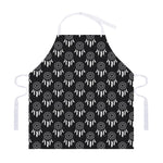 Black And White Dream Catcher Print Adjustable Apron