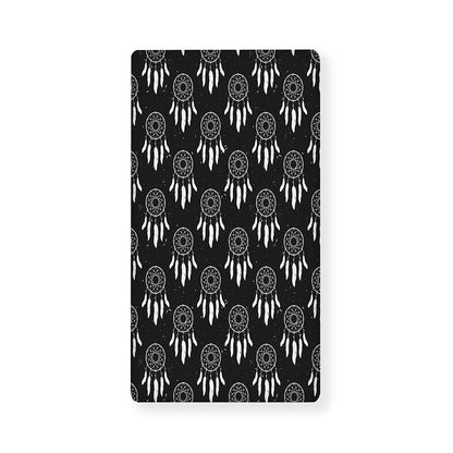Black And White Dream Catcher Print Baby Crib Sheet
