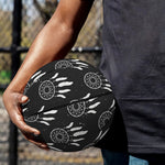 Black And White Dream Catcher Print Basketball