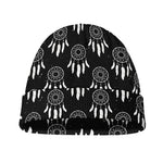 Black And White Dream Catcher Print Beanie