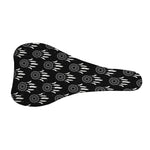 Black And White Dream Catcher Print Bicycle Seat Cover