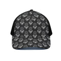 Black And White Dream Catcher Print Black Mesh Trucker Hat