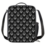 Black And White Dream Catcher Print Crossbody Lunch Bag