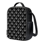 Black And White Dream Catcher Print Crossbody Lunch Bag