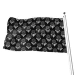 Black And White Dream Catcher Print Flag