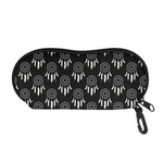 Black And White Dream Catcher Print Glasses Case