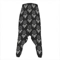 Black And White Dream Catcher Print Hammer Pants