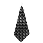 Black And White Dream Catcher Print Hand Towel