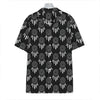 Black And White Dream Catcher Print Hawaiian Shirt