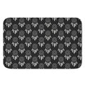 Black And White Dream Catcher Print Indoor Door Mat