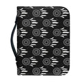 Black And White Dream Catcher Print Leather Bible Cover