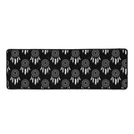Black And White Dream Catcher Print Long Kitchen Mat